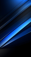 Obraz premium Digital technology white black blue geometric curve abstract poster background