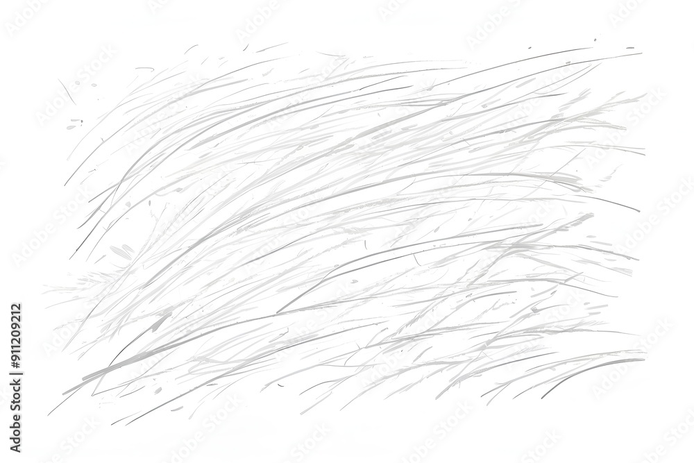 Aufkleber abstract chaotic lines in dynamic motion creating a tangled and intricate web-like pattern, symboliz