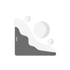 Avalanche vector icon