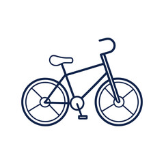 Fototapeta premium Flat Bike vector Line art illustration