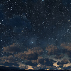 Fototapeta premium nature in the sky