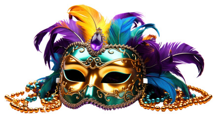 PNG Carnival white background celebration mardi gras.