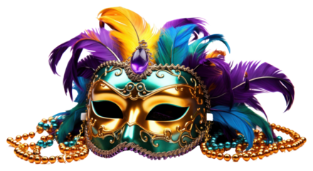 PNG Carnival white background celebration mardi gras.