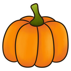 Pumpkin Hand Drawn Illustration