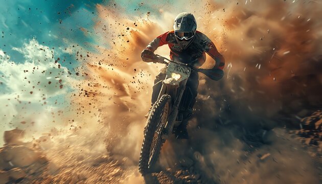 Man playing extreme sport, 8k ultrarealistic photography, dynamic action shot, intense focus, highspeed movement, detailed textures, natural lighting, high resolution