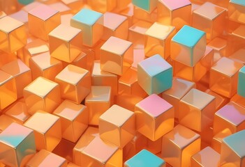 Obraz premium cube background