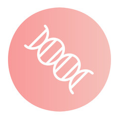 Obraz premium DNA Helix Icon