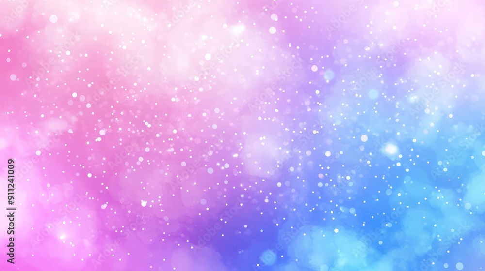 Poster abstract pastel color background with gradient of soft pink and blue, abstract blurred gradient past