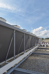 free cooling system on the roof