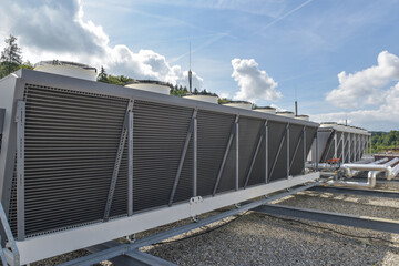 free cooling system on the roof