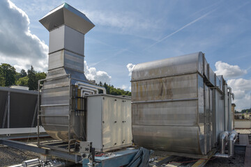 roof mounted industrial inox air monobloc