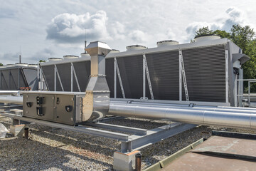 free cooling system on the roof