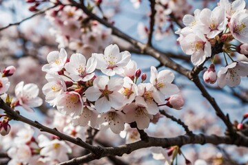 Obraz premium tree spring flower