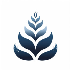 Obraz premium A corporate logo for a management company