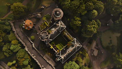 Castle Battle Map for Tabletop RPGs, Dungeons & Dragons, Adventure Game, Top-Down Perspective
