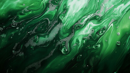 fluid green background