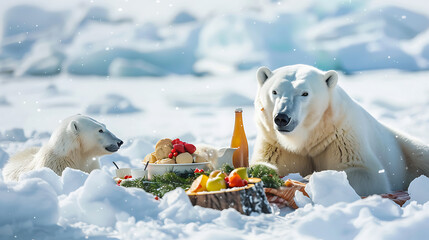 Rustic wooden table overflowing with autumnal colors, fresh vegetables, and baked bread, perfect for a Thanksgiving feast. , printspace