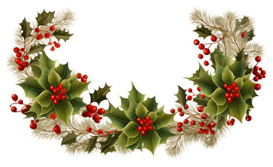 PNG Christmas wreath plant leaf.