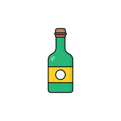 Whiskey vector icon