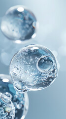 The world of water drops, for product decoration background
