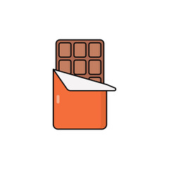 Chocolate vector icon