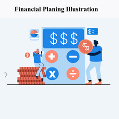 financial planing illustration
Finance illustration