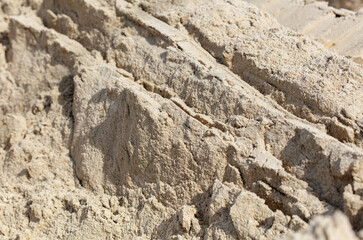 Sand as an abstract background. Texture