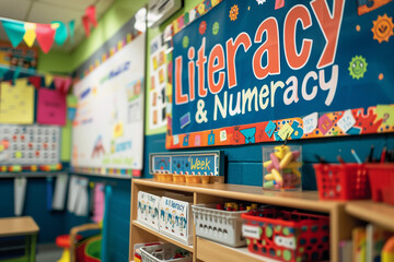 Literacy numeracy week classroom design