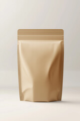 flat pouch product packaging rendering mockup for business