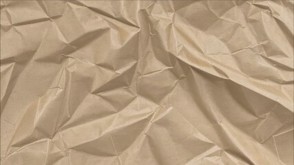 Obraz premium Abstract background made of thick crumpled paper.