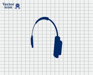 Vector dark color icon on a light background in a cage