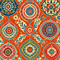 pattern with flowers seamless floral pattern
