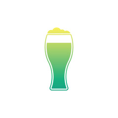 Beer Glass vector icon