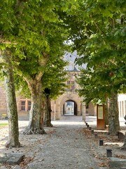 cour du Musée Labenche à Brive