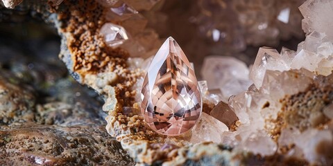beautiful morganite gemstones 