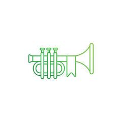 Trumpet vector icon