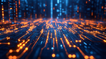 Abstract Technology Background