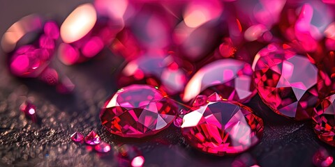 beautiful ruby gemstones