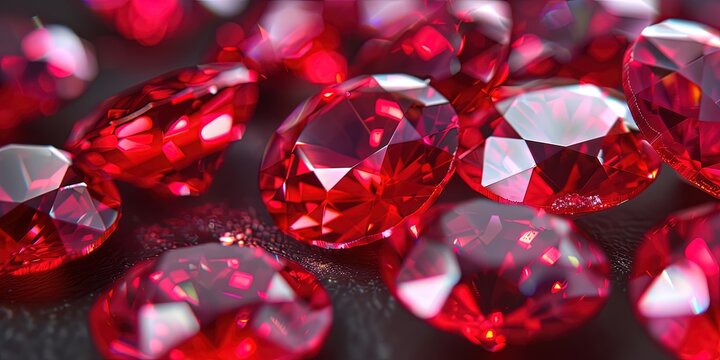beautiful ruby gemstones