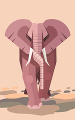 Pink elephant