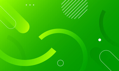 Green abstract background. Vector illustration