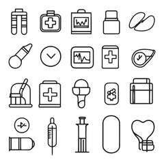 set of icons for web design , modern hand drawing graphics elements outline symbol for architecture and business isolated vector illustration 