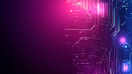 Abstract Technology Background