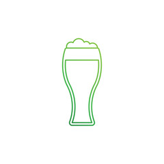 Beer Glass vector icon