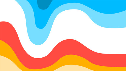 Abstract wavy Background. blue and orange background. abstract blue color wallpaper for desktop. Abstract curvy orange background. abstract blue and orange color background.