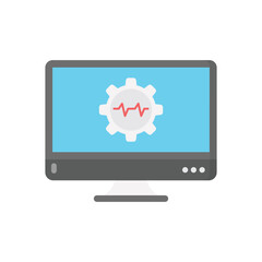 Diagnosis vector icon