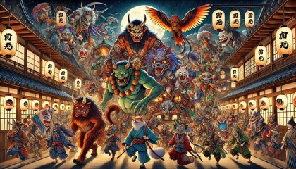 百鬼夜行 © 樹 伊藤