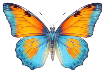PNG Butterfly insect animal white background.