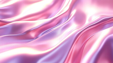 Obraz premium Elegant 3D pink background with subtle metallic sheen and soft lighting, perfect for luxurious and refined visuals.