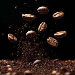 Professional Photo of Coffee Bean for Advertisement